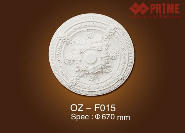 Mâm trần tròn OZ – F015