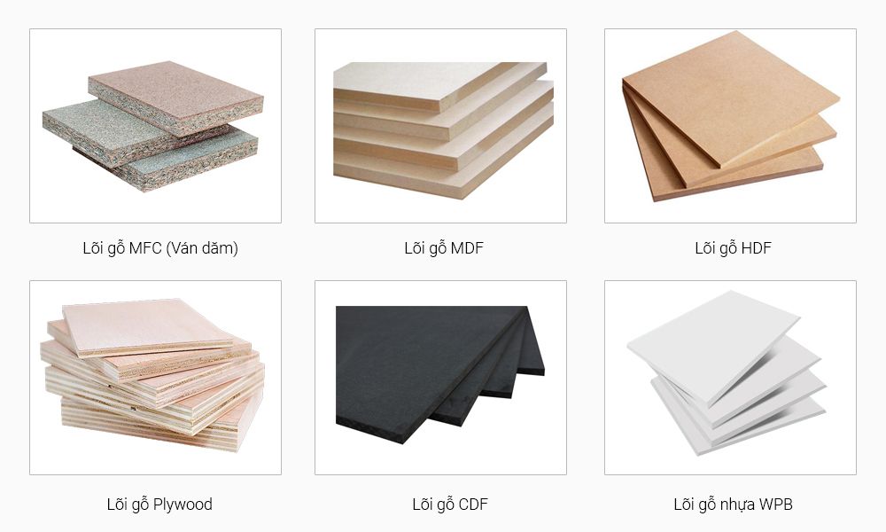 6 loại gỗ công nghiệp phổ biến